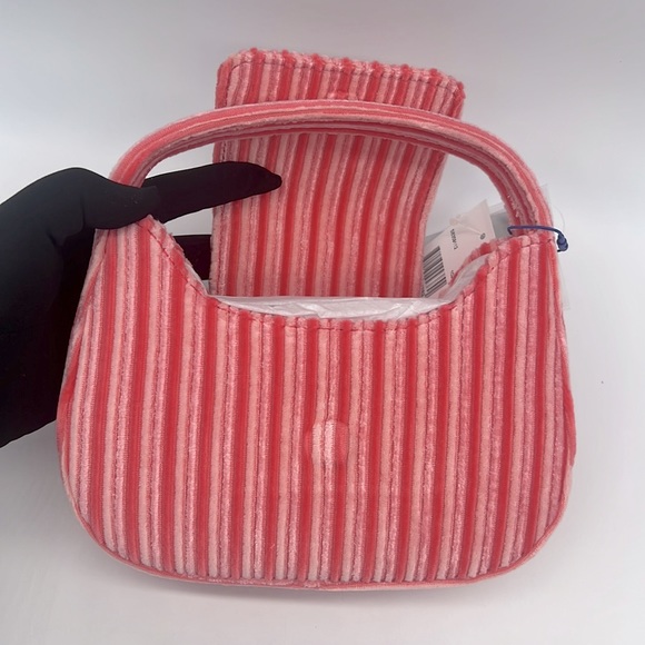 Simon Miller MINI RETRO BAG IN POWDER PINK MULTI - Picture 9 of 16